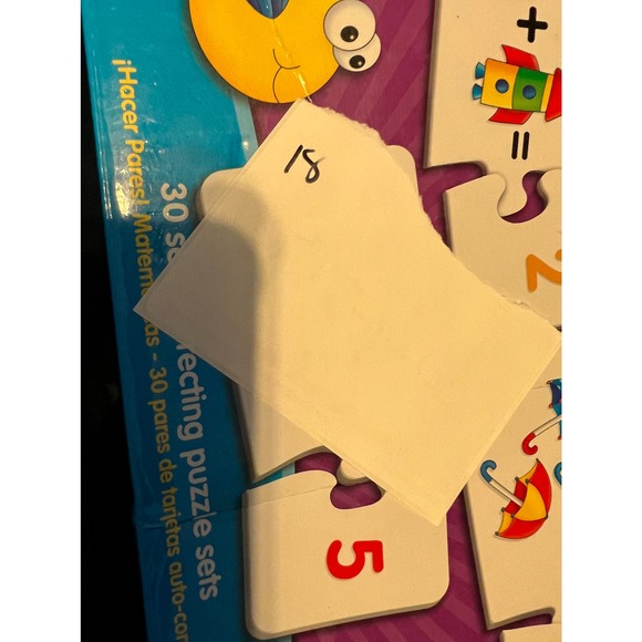 Mathematics The Learning Journey self correcting puzzles complete - Picture 3 of 6